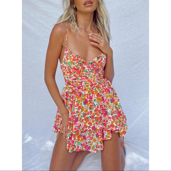 Princess Polly Dresses & Skirts - Princess Polly Barrett Mini Dress Multi Floral